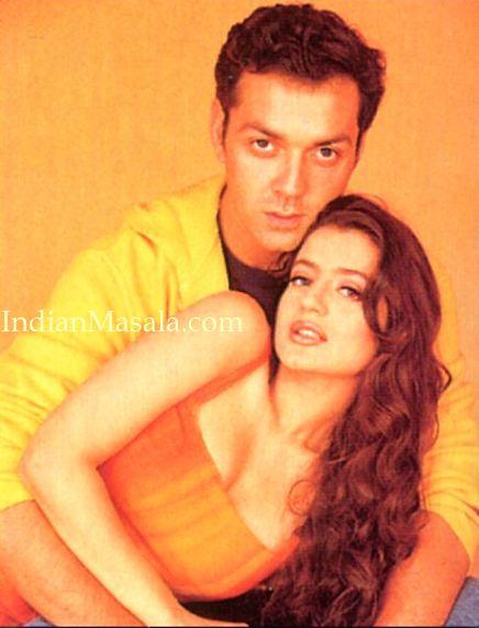 Amisha Patel and Bobby Deol hot picture