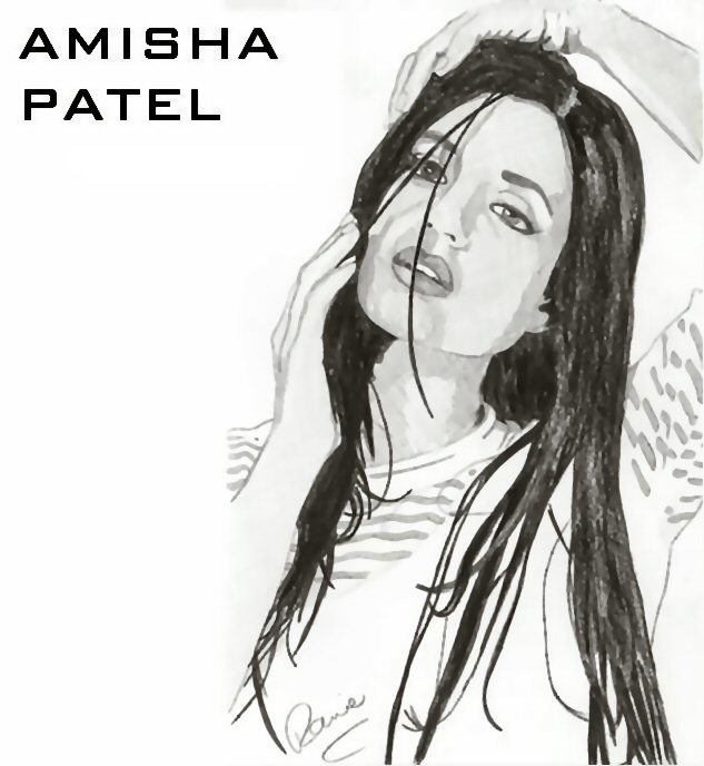 Amisha Patel's painting